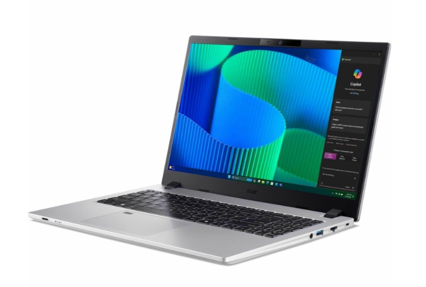 Acer TravelMate P2 15.6" Business Laptop - Intel Core Ultra 5-115U - 16GB DDR5 - 512GB SSD - Windows 11 Pro - Silver