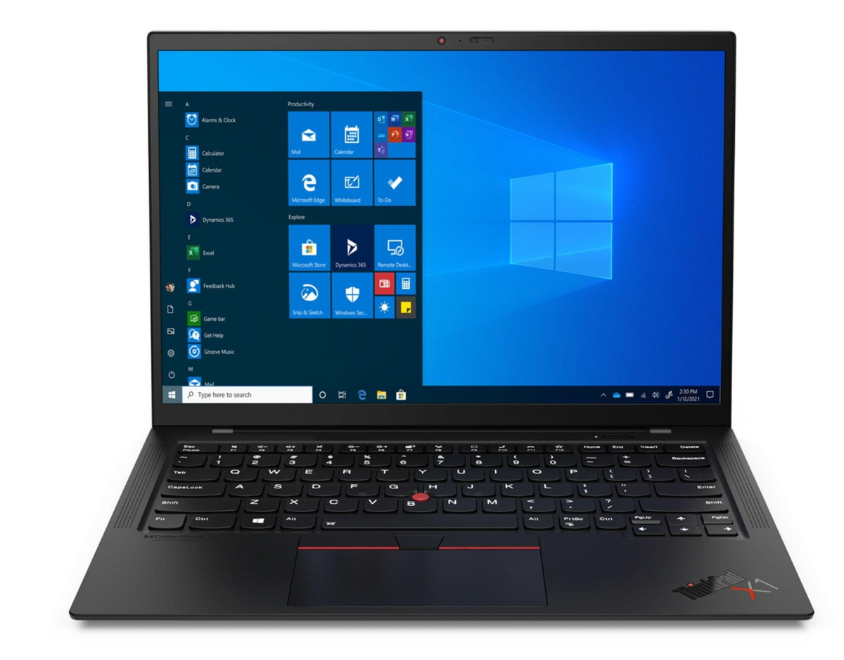 Lenovo ThinkPad X1 Carbon Gen 9 | 14" WUXGA Touchscreen Business Laptop (Intel Core i7-1185G7 / 16GB LPDDR4x RAM / 512GB SSD / Intel Iris Xe Graphics)