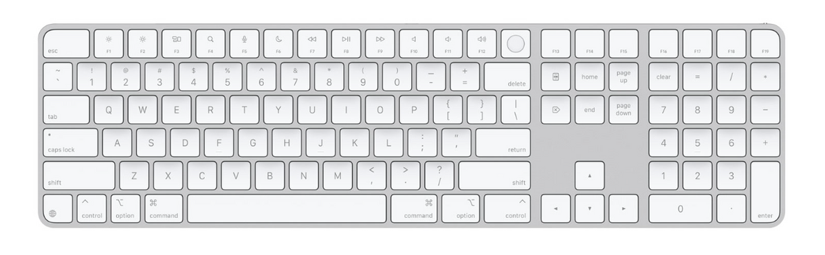 Apple Magic Keyboard with Numeric Keypad - English - White