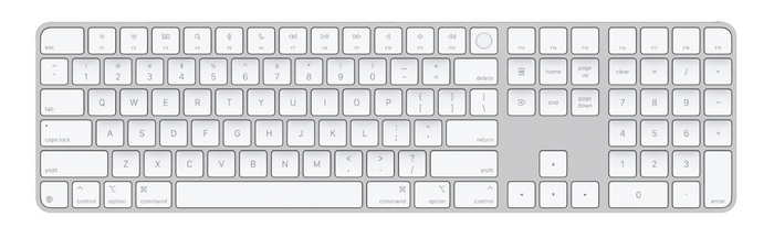 Apple Magic Keyboard with Numeric Keypad - English - White