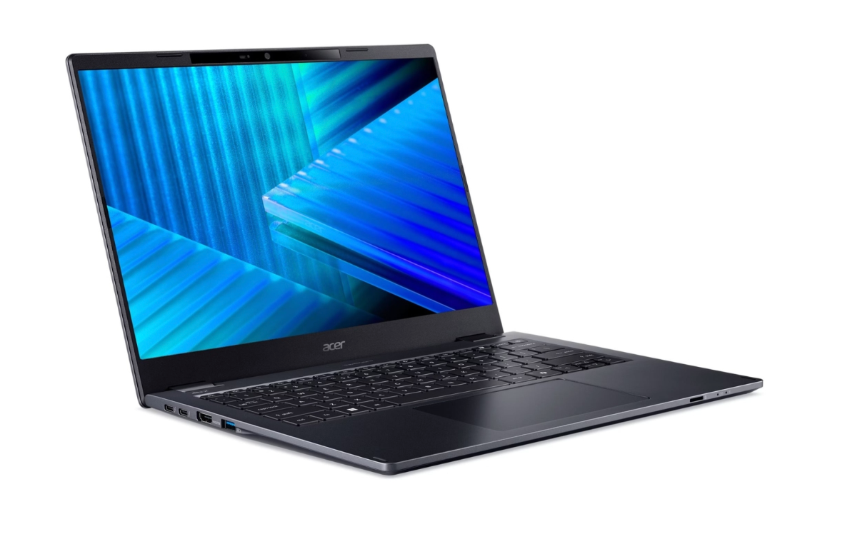 Acer TravelMate P4 14 Business Laptop | Intel Core Ultra 5 225U / 16GB DDR5 / 512GB SSD / 14" FHD / Windows 11 Pro - EN/FR Bilingual KB