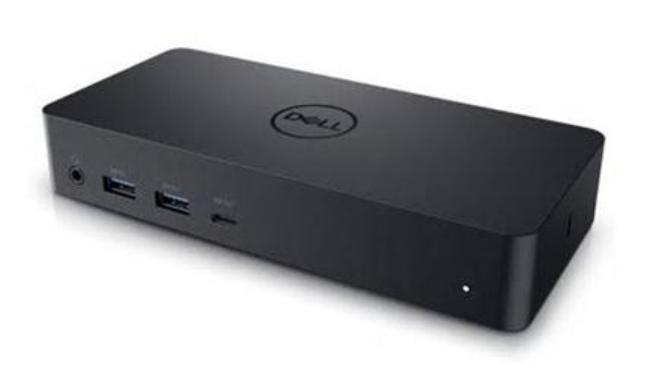 Genuine Dell D6000 USB-C or USB-A Universal Docking Station 130W AC Adapter. Supports up to three 4K displays or a single 5K display– Black