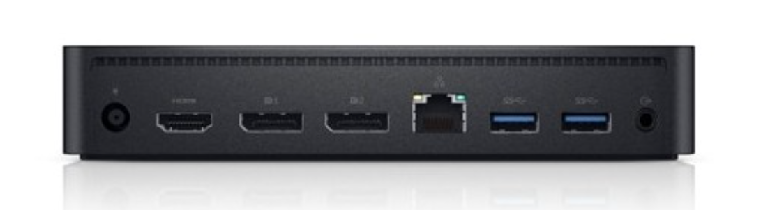 Genuine Dell D6000 USB-C or USB-A Universal Docking Station 130W AC Adapter. Supports up to three 4K displays or a single 5K display– Black
